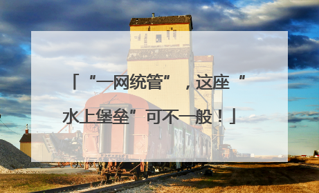 “一网统管”，这座“水上堡垒”可不一般！