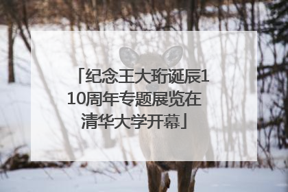 纪念王大珩诞辰110周年专题展览在清华大学开幕