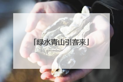 绿水青山引客来