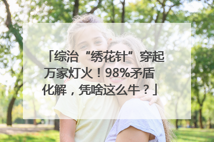 综治“绣花针”穿起万家灯火！98%矛盾化解，凭啥这么牛？