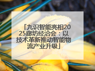 九识智能亮相2025廊坊经洽会：以技术革新推动智能物流产业升级