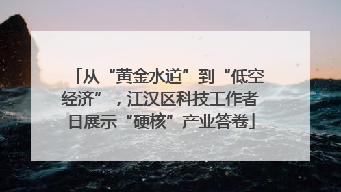 从“黄金水道”到“低空经济”，江汉区科技工作者日展示“硬核”产业答卷