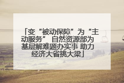 变“被动保障”为“主动服务” 自然资源部为基层解难题办实事 助力经济大省挑大梁