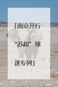 南京开行“苏超”球迷专列