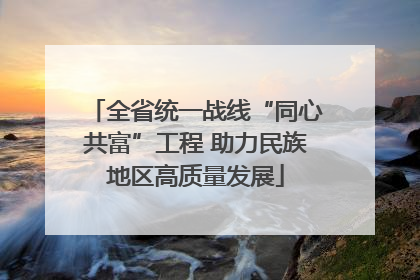 全省统一战线“同心共富”工程 助力民族地区高质量发展