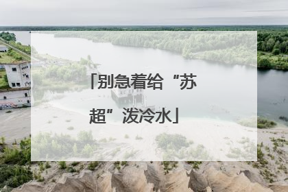 别急着给“苏超”泼冷水