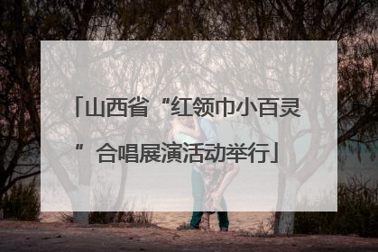 山西省“红领巾小百灵”合唱展演活动举行