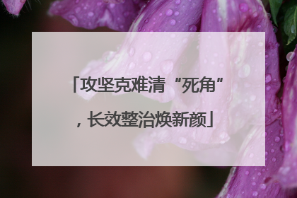攻坚克难清“死角”，长效整治焕新颜