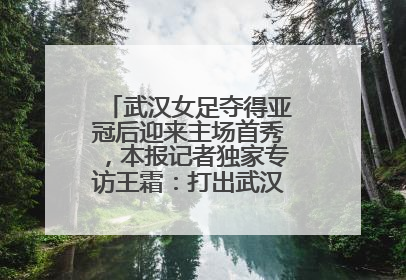 武汉女足夺得亚冠后迎来主场首秀，本报记者独家专访王霜：打出武汉人不服输精气神