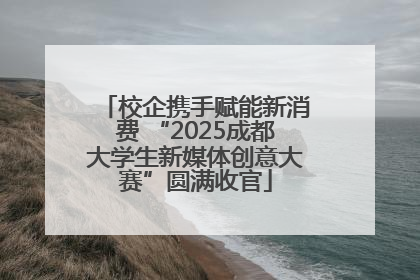 校企携手赋能新消费 “2025成都大学生新媒体创意大赛”圆满收官