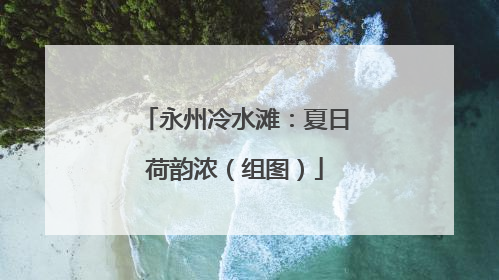 永州冷水滩：夏日荷韵浓（组图）