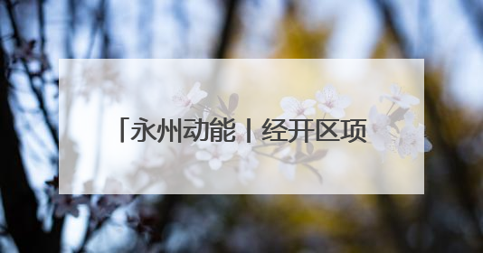 永州动能丨经开区项目建设“加速跑” 经济发展“再提速”
