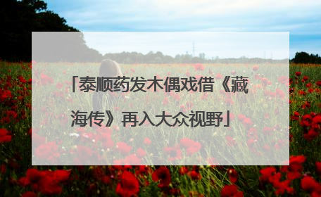 泰顺药发木偶戏借《藏海传》再入大众视野