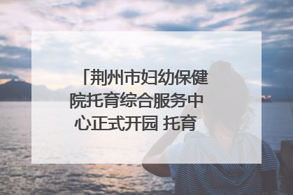 荆州市妇幼保健院托育综合服务中心正式开园 托育宣传月同步启动