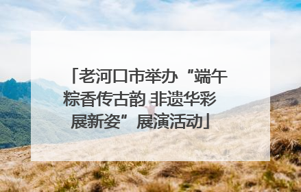 老河口市举办“端午粽香传古韵 非遗华彩展新姿”展演活动