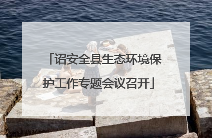 诏安全县生态环境保护工作专题会议召开