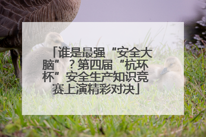 谁是最强“安全大脑”？第四届“杭环杯”安全生产知识竞赛上演精彩对决