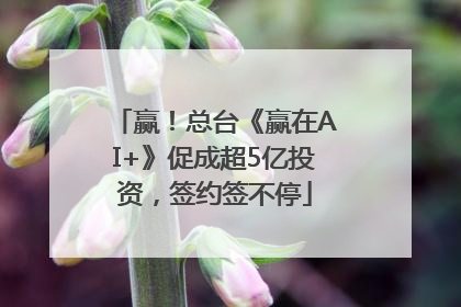赢！总台《赢在AI+》促成超5亿投资，签约签不停