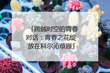 跨越时空的青春对话：青春之花绽放在科尔沁草原