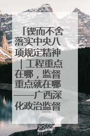 锲而不舍落实中央八项规定精神｜工程重点在哪，监督重点就在哪——广西深化政治监督护航平陆运河建设