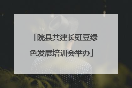 院县共建长豇豆绿色发展培训会举办