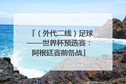 （外代二线）足球——世界杯预选赛：阿根廷赛前备战