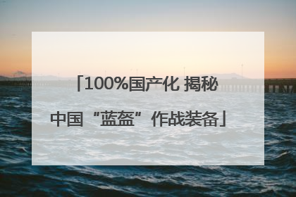 100%国产化 揭秘中国“蓝盔”作战装备