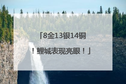 8金13银14铜！鲤城表现亮眼！