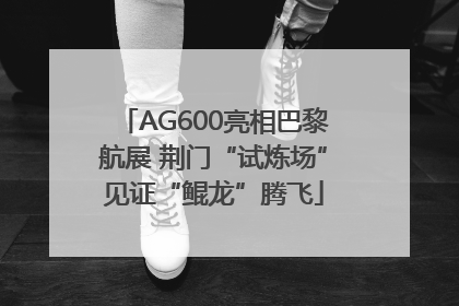 AG600亮相巴黎航展 荆门“试炼场”见证“鲲龙”腾飞